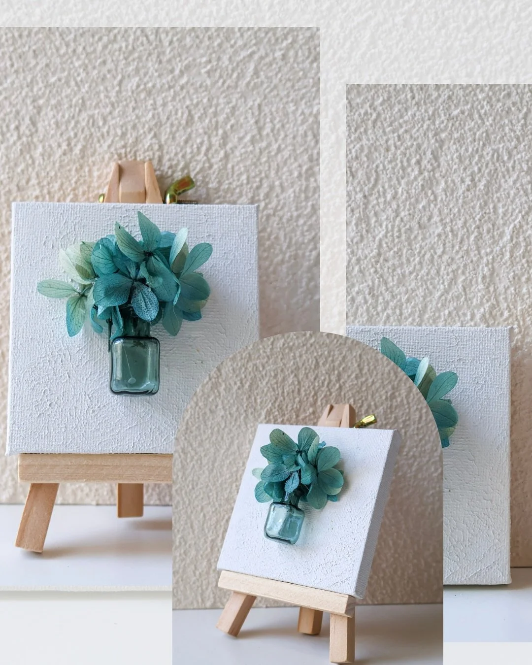 🌸Tiny Treasures, Big Vibes 🌸 

Tiny canvases + real dried flowers = the cutest aesthetic you didn&rsquo;t know you needed 💖✨
Handmade, unique, and SO addictive to collect.

If you love soft vibes, nature, and aesthetic art&hellip;
👉 You&rsquo;re 