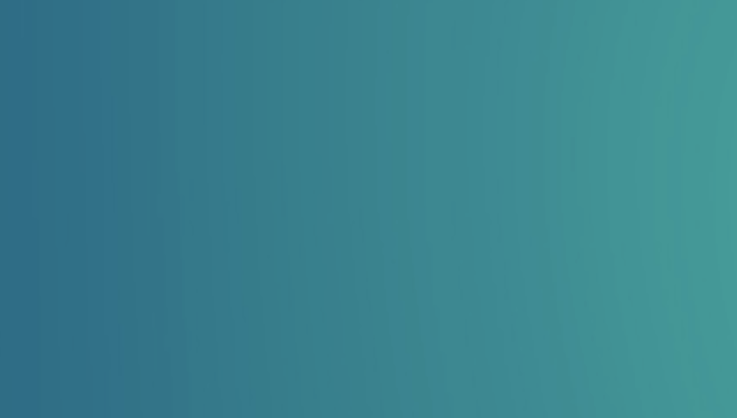 A gradient background transitioning from dark teal to light teal.