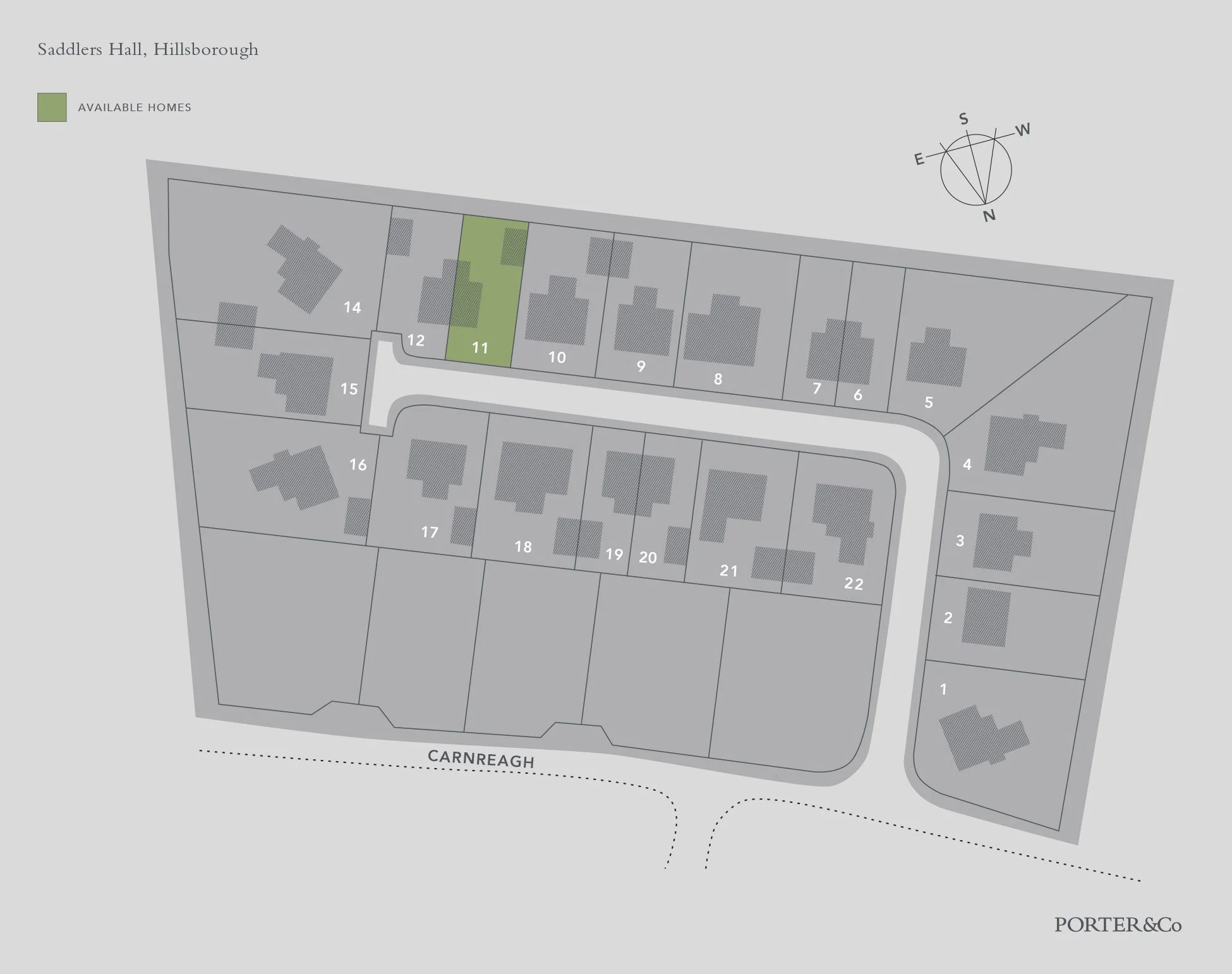 Saddlers Hall sitemap.