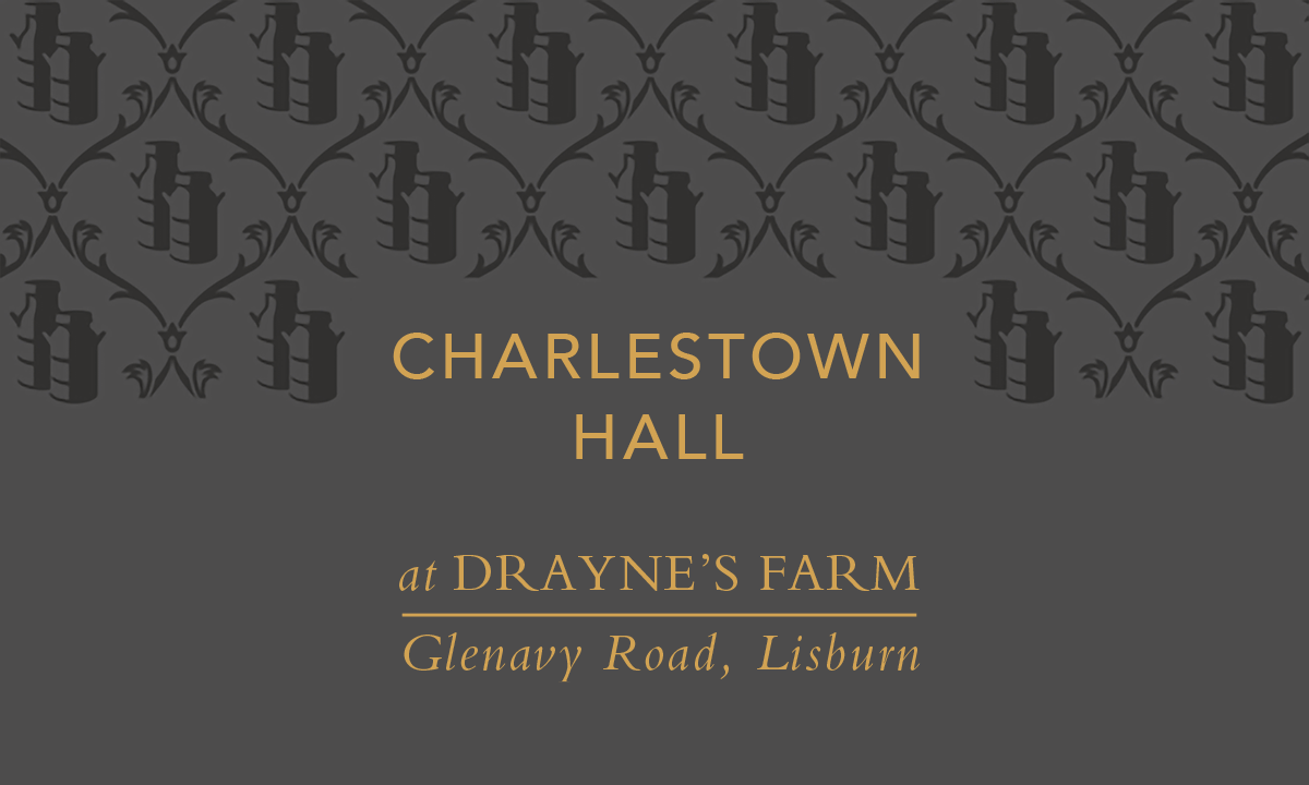 Gharlestown Hall logo.
