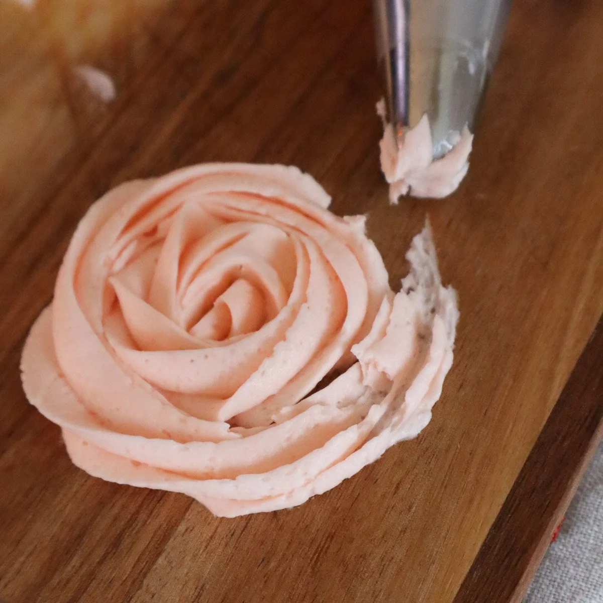 Maraschino Cherry Buttercream