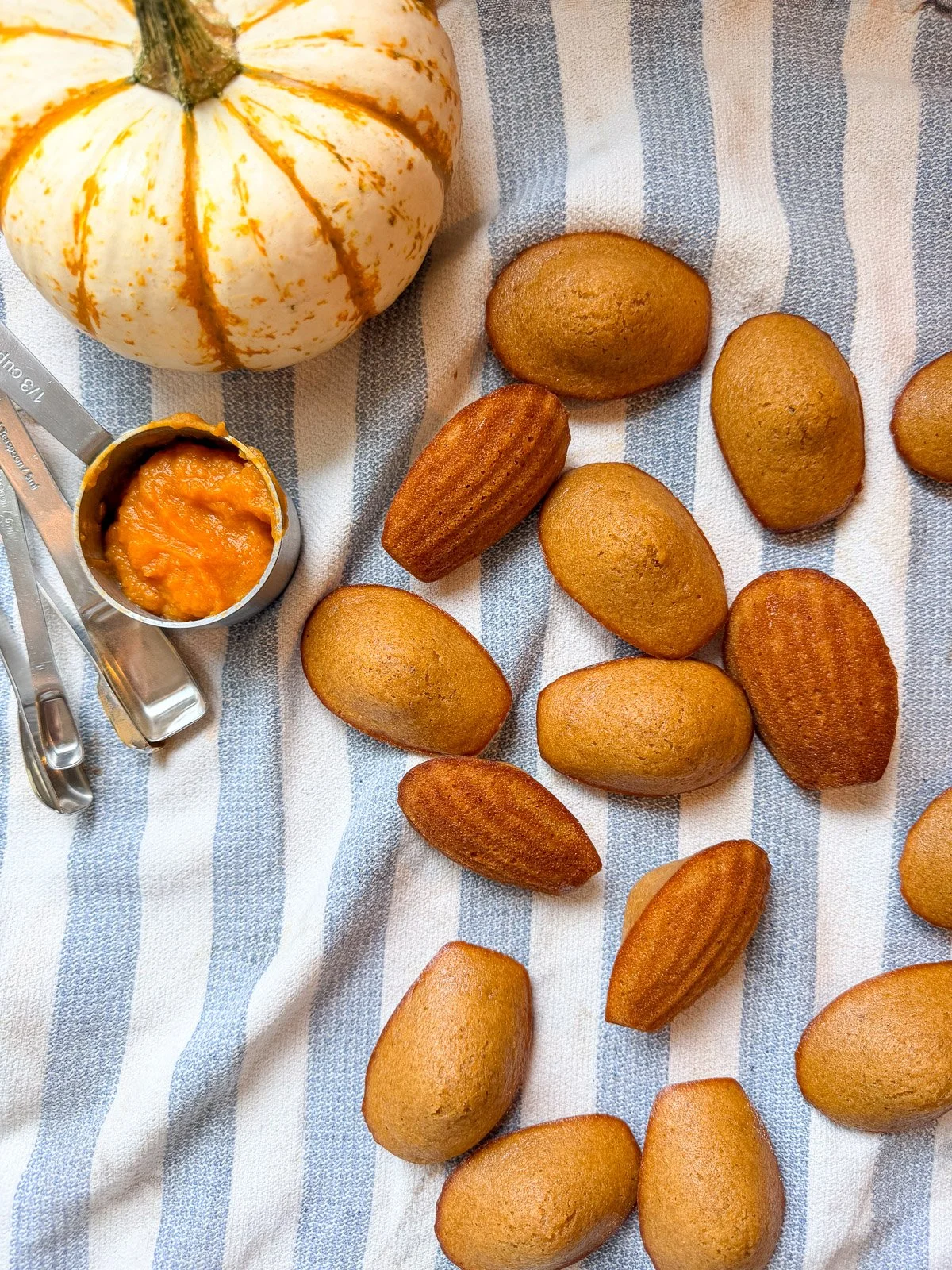 Pumpkin Pie Madeleines