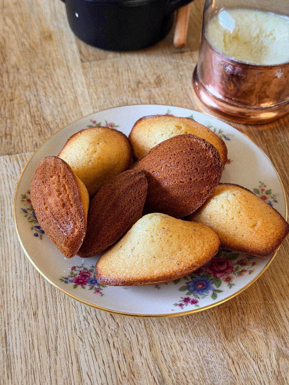 Browned Butter Vanilla Bean Madeleines
