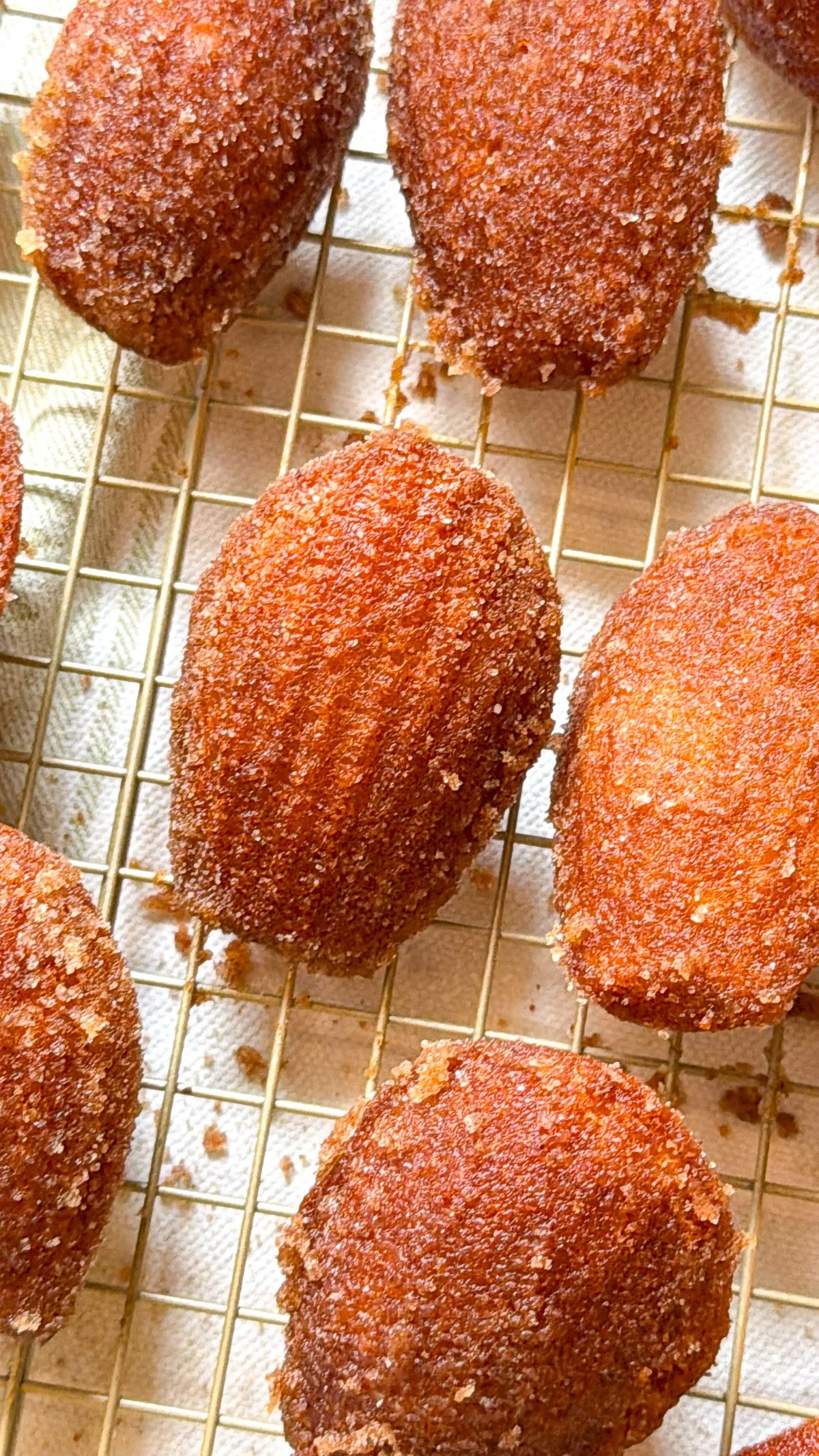 Apple Cider Donut Madeleines