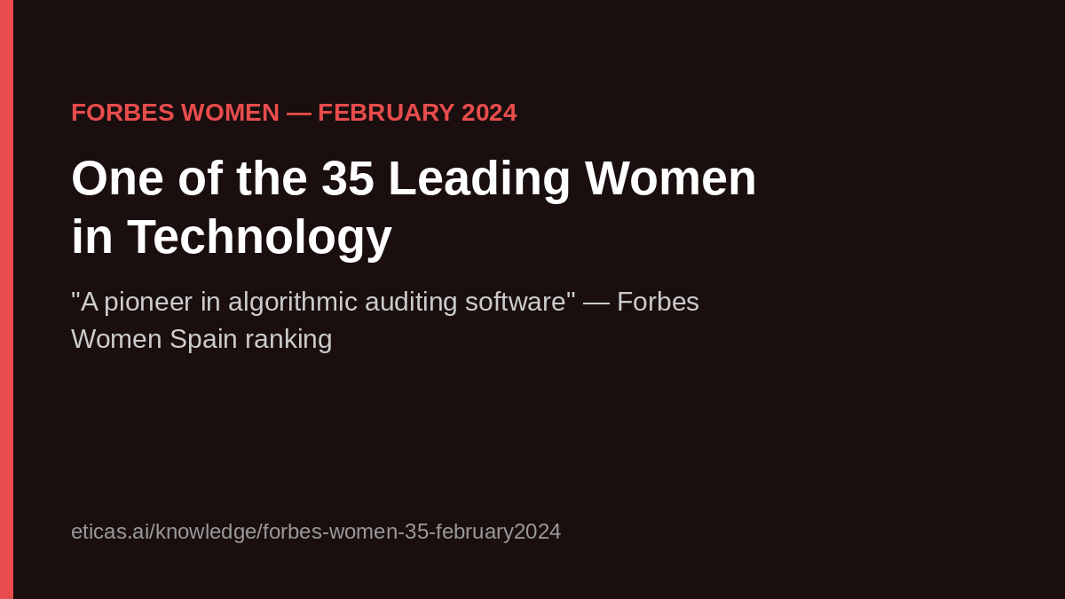 Forbes Women Names Gemma One of the 35 Leading Spanish Women in Technology