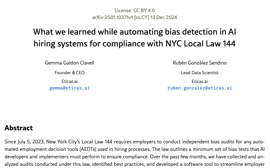 What We Learned Automating Bias Audits for NYC Local Law 144