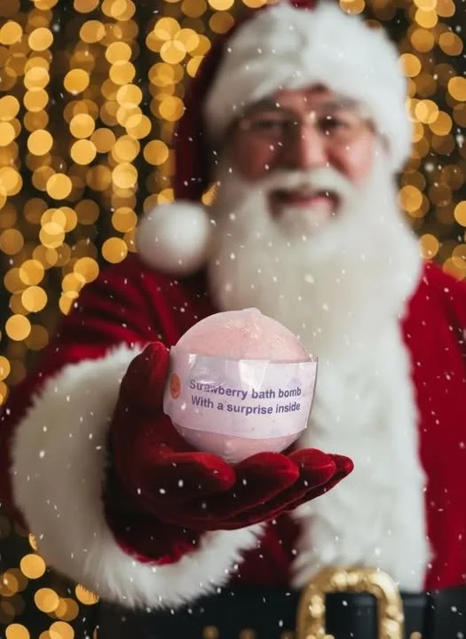 Strawberry Surprise Bath Bomb