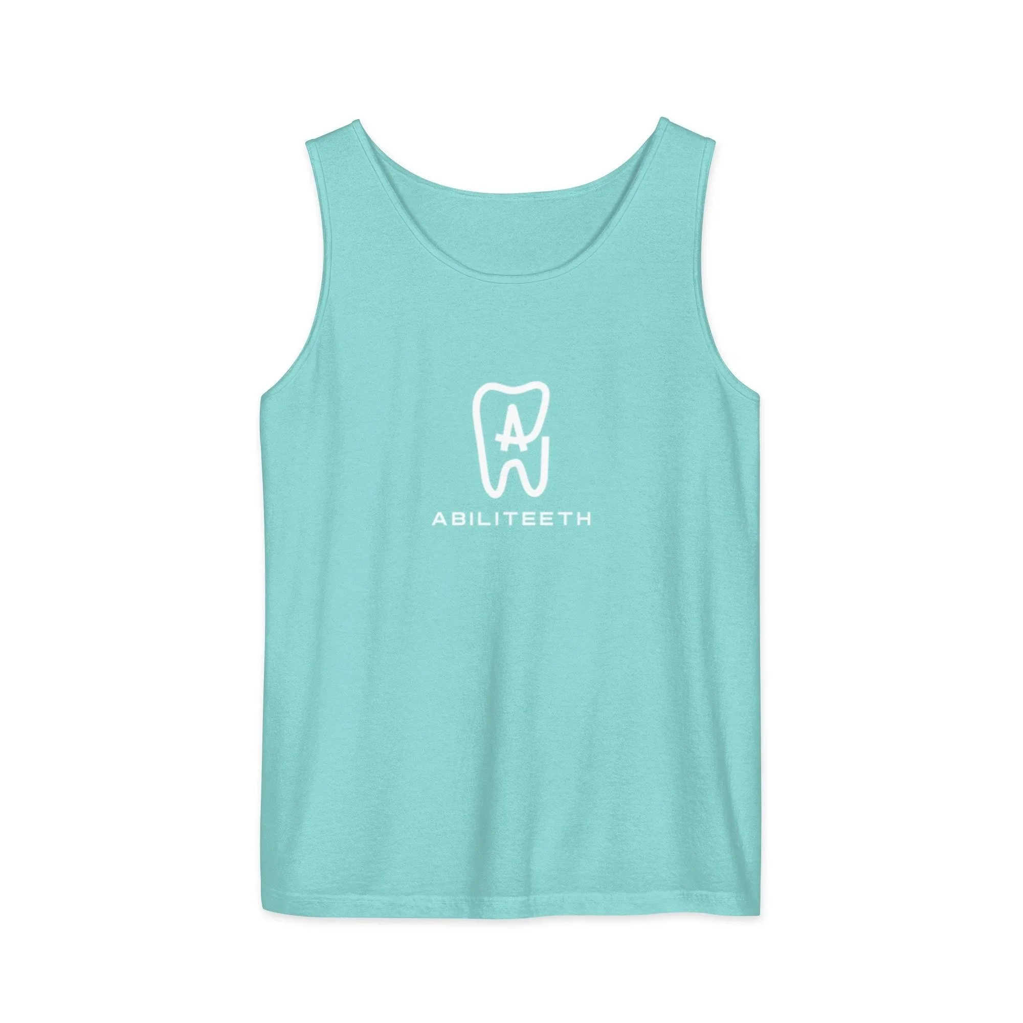 Unisex garment dyed tank top