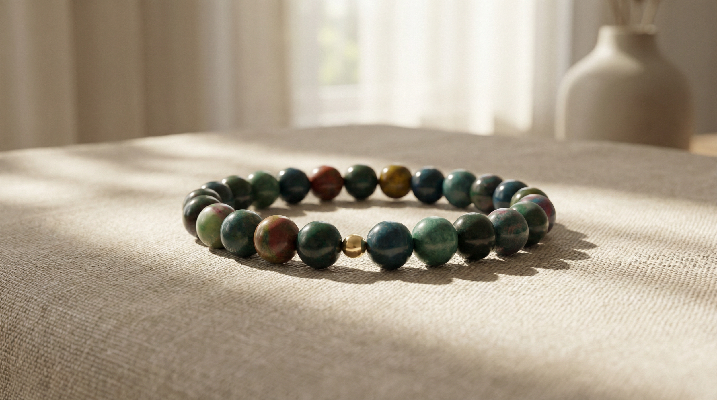 Bloodstone Bracelet