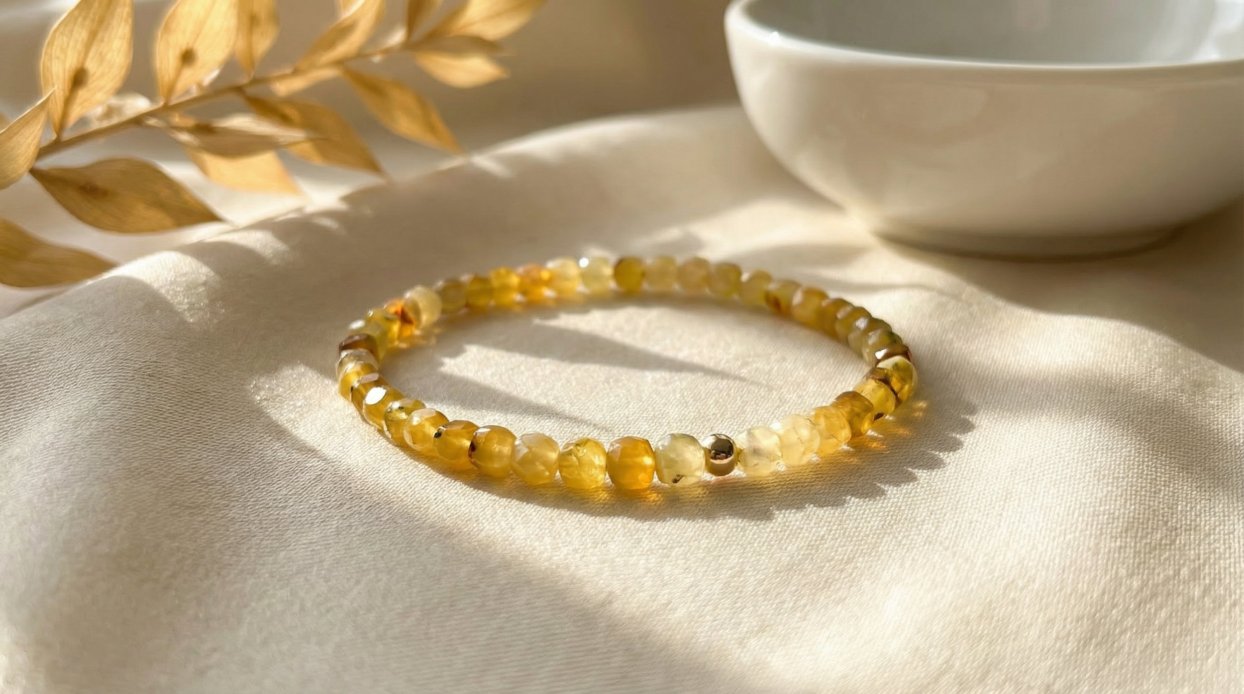 Yellow Opal Bracelet