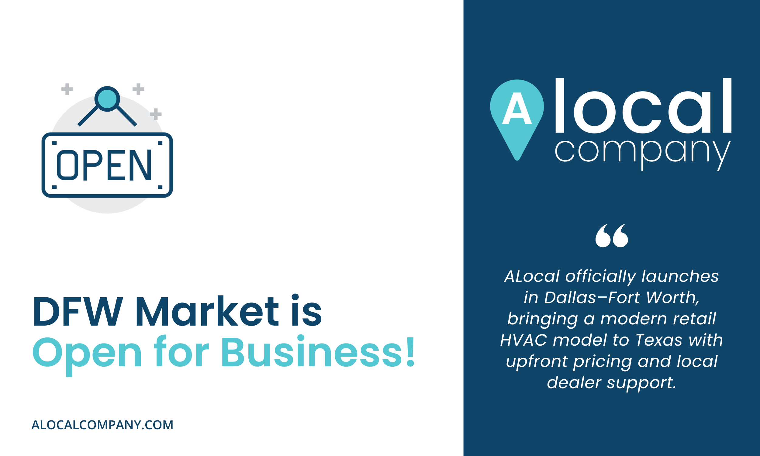 A New Way to Buy HVAC: ALocal Officially Launches in Dallas–Fort Worth