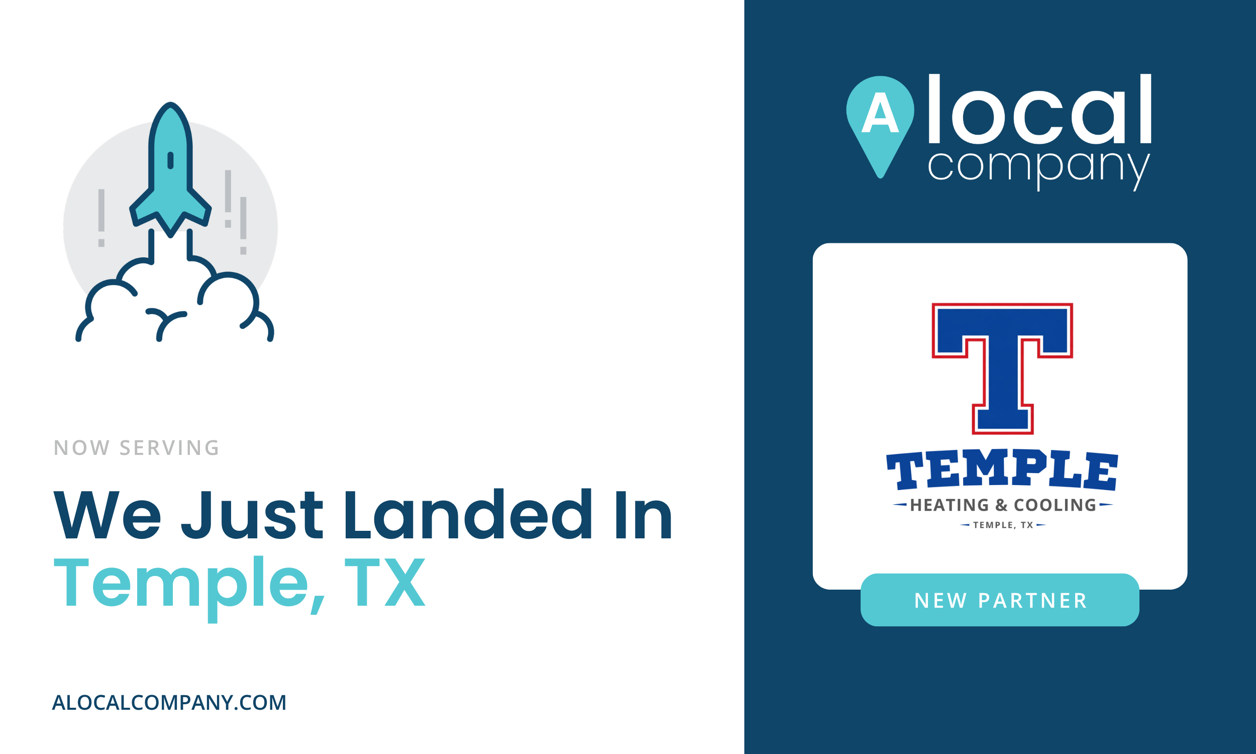 ALocal Goes Live in Central Texas with Temple Heating and Cooling