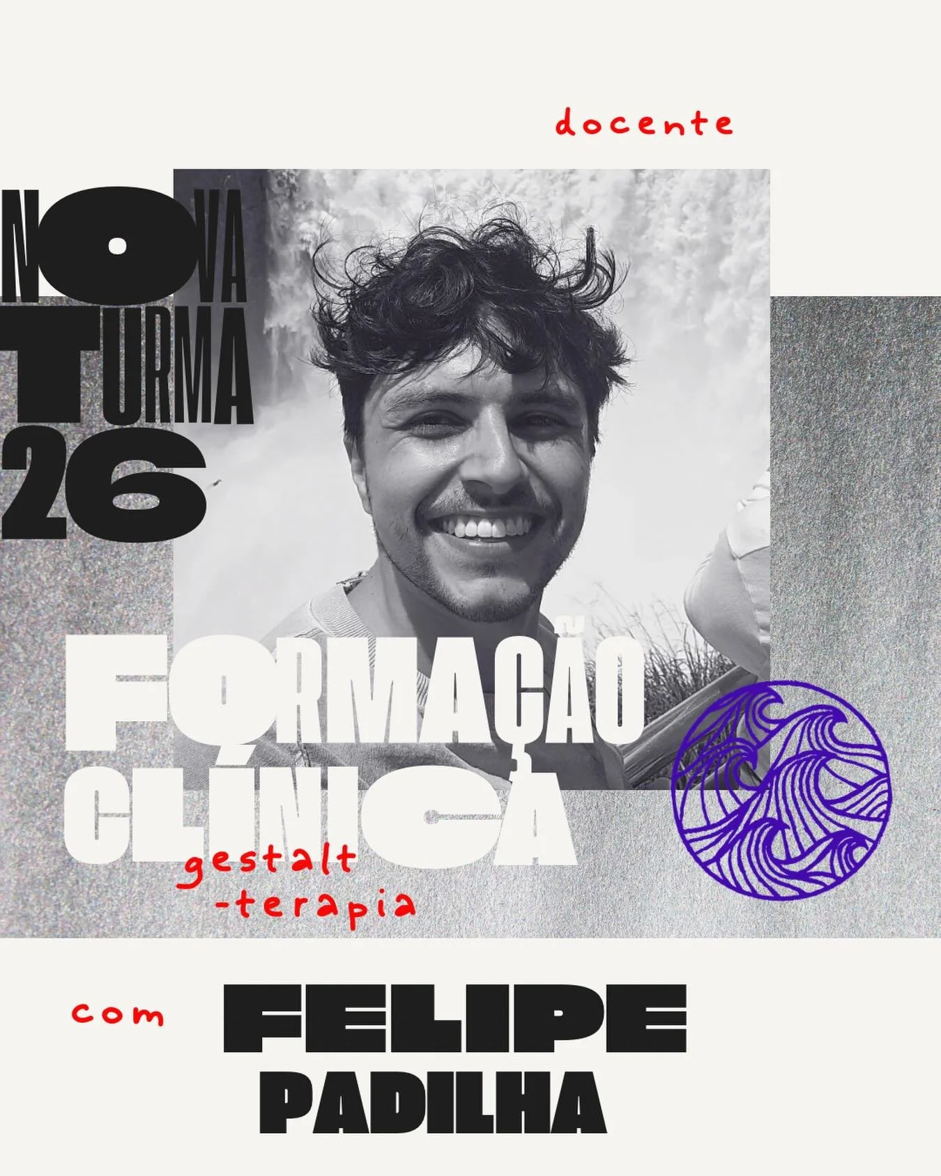✨ Docente confirmado na Forma&ccedil;&atilde;o Cl&iacute;nica em Gestalt-terapia ✨

Apresentamos Felipe Padilha, que integra o corpo docente da nossa forma&ccedil;&atilde;o:

Psic&oacute;logo (Univali / CRP 12/21512), dan&ccedil;arino, gestalt-terape