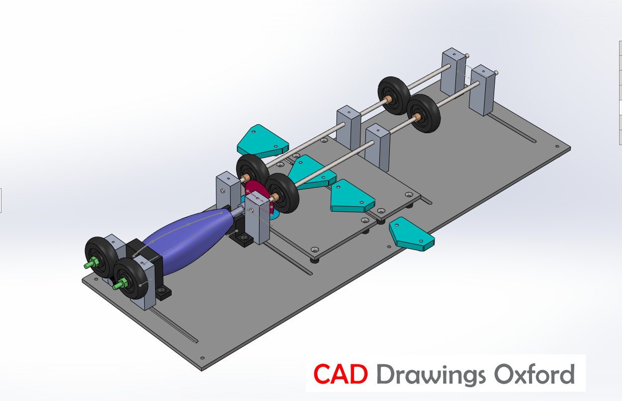 CAD Drawings Oxford, engineering drawing services.
