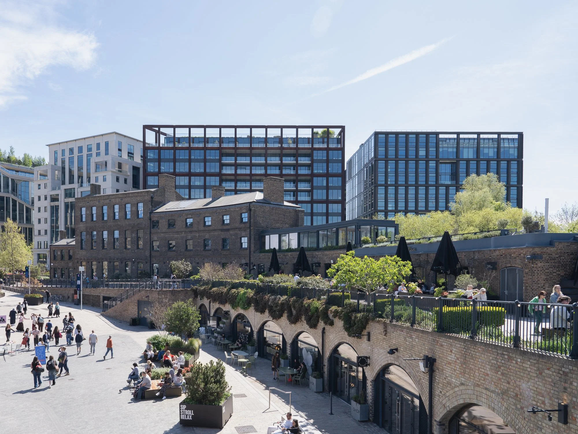 4 Pancras Square, Eric Parry Architects, London