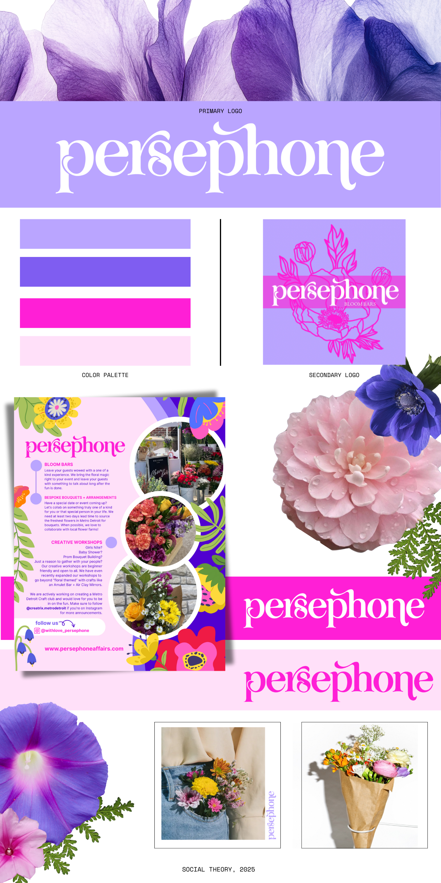 Persephone Branding Board
