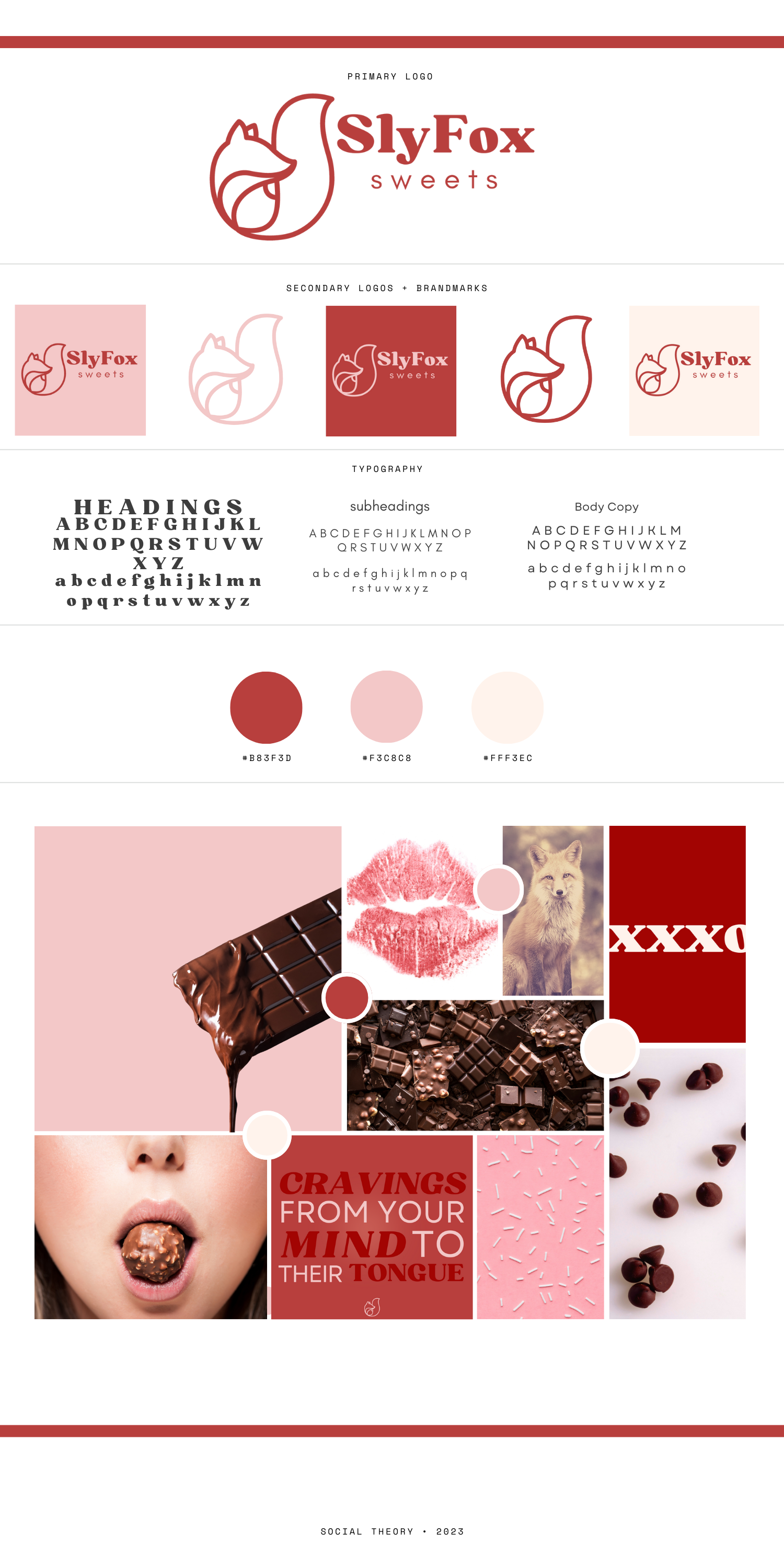 Sly Fox Sweets Branding 