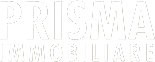 Prisma Immobiliare logo with bold white text on a black background