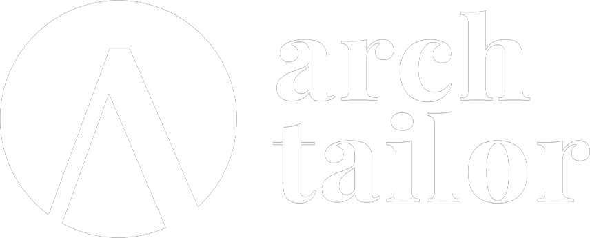 Logo for Archtailor with a stylized 'A' inside a circle.