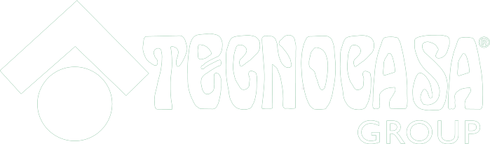 Logo of Tecnogasa Group with stylized house and circle icon.