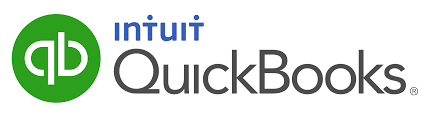 QuickBooks and Intuit logos on a white background