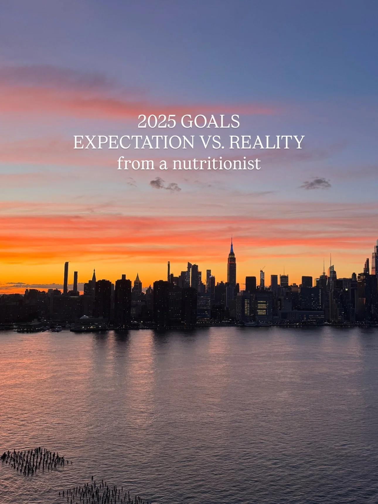2025 GOALS (expectation vs. reality)✨

📝I&rsquo;m a big goal-oriented person and each year in January, I like to write out goals for the new year in my notes app 

🤔I take an hour or so to do a big brain dump on all the different areas of my life &