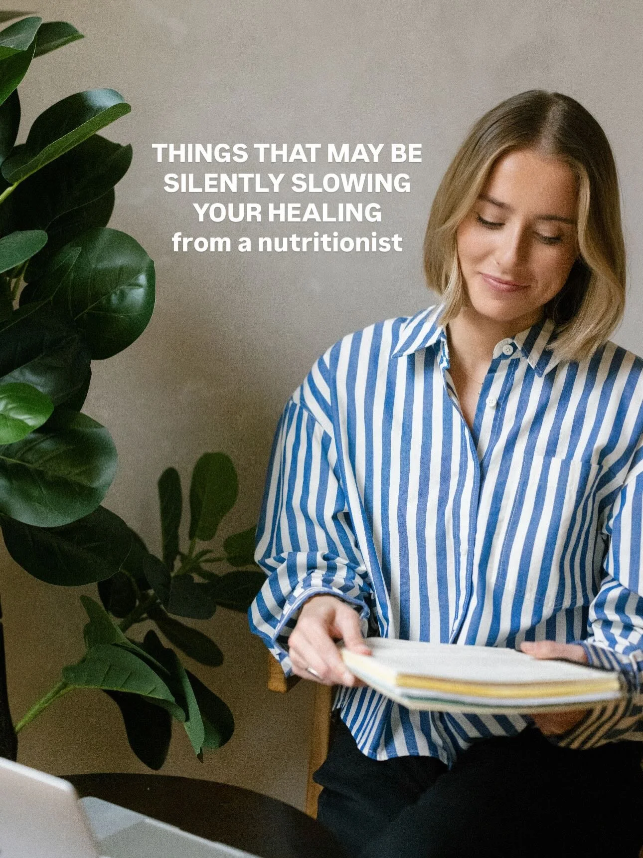 THINGS THAT MAY BE SILENTLY SLOWING YOUR HEALING 😲

😖Have you ever felt like I&rsquo;m doing everything &ldquo;right&rdquo; for my health, but nothing is improving?

You&rsquo;re eating well 🥗 You&rsquo;re taking supplements 💊 You&rsquo;re trying