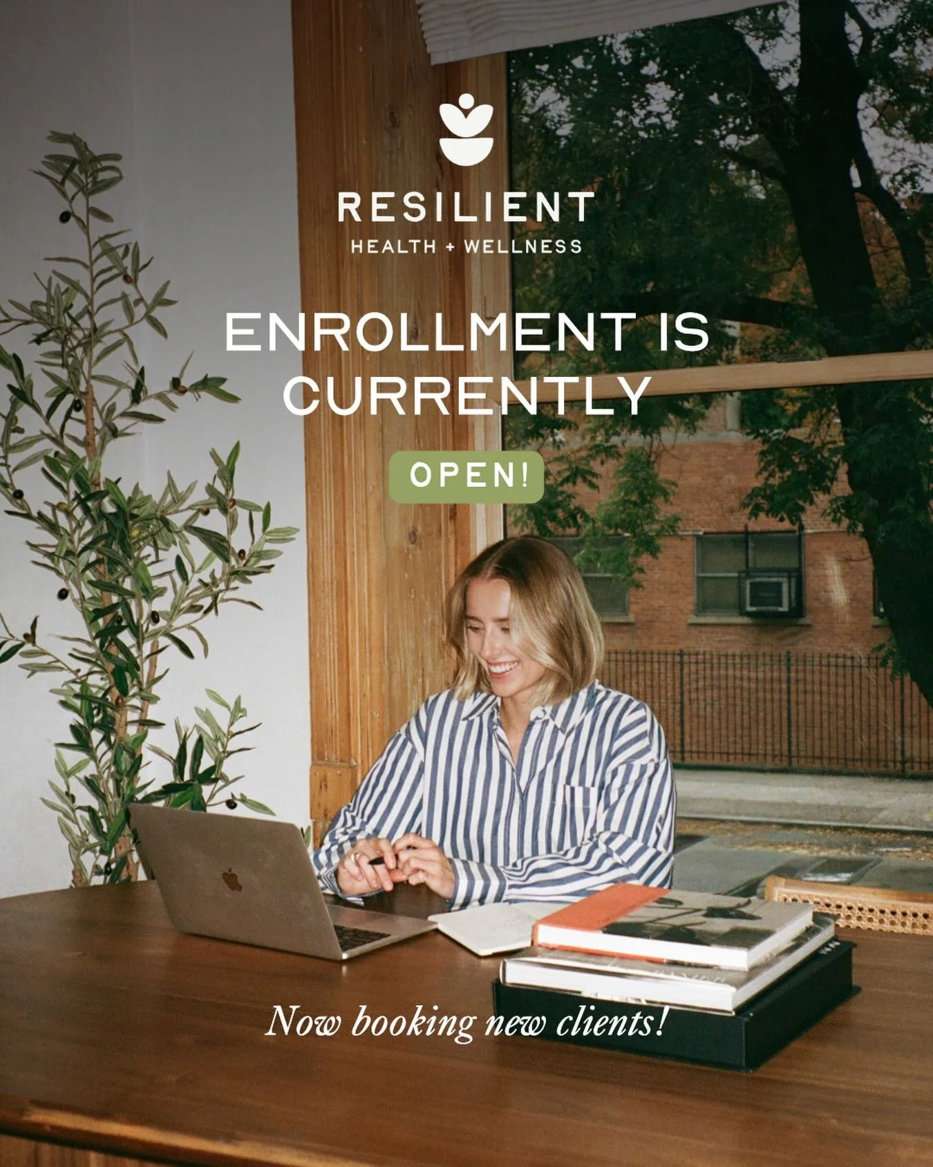 MY BOOKS ARE BACK OPEN!! 

🫶🏻If you&rsquo;ve been wanting to work on your gut health &amp; finally resolve your issues once and for all, I&rsquo;d love to help! 

First step is to ✨schedule an Initial Consultation✨

👆🏻You can do that through the 