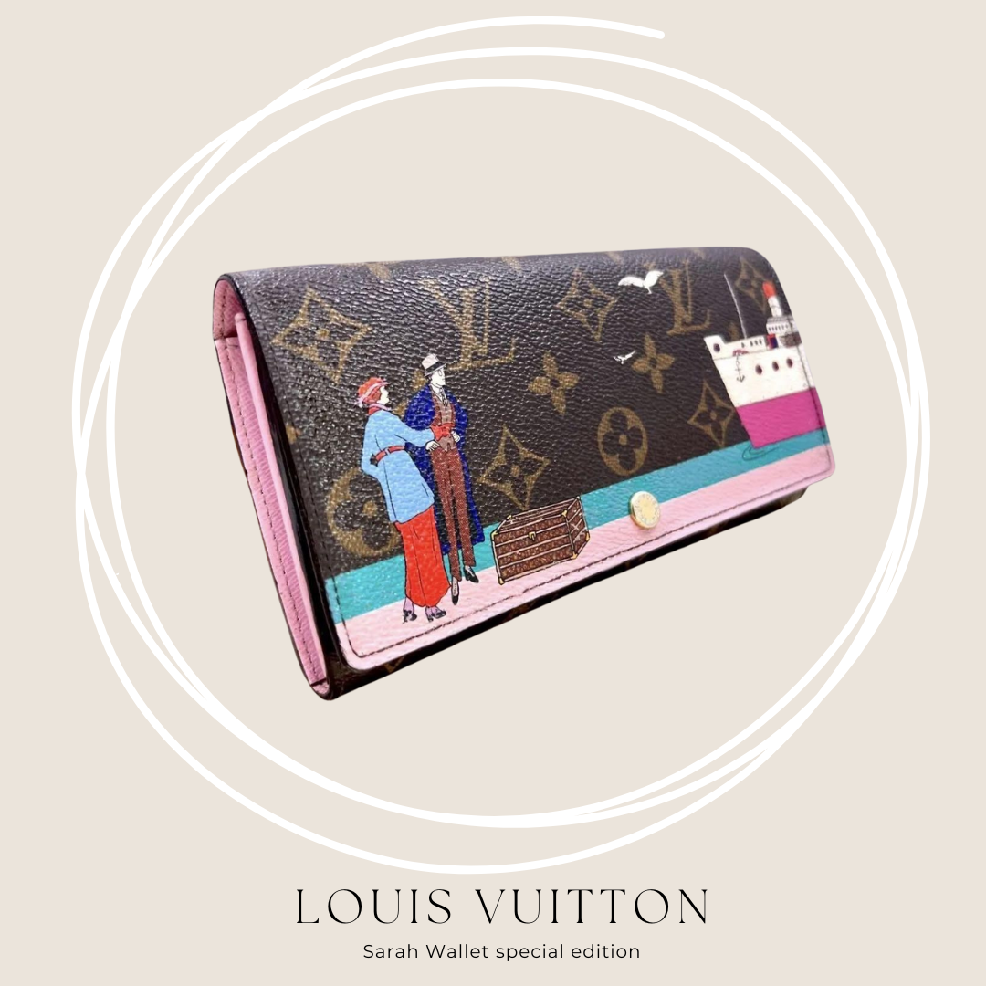 Louis Vuitton Zipped Wallet Illustrated