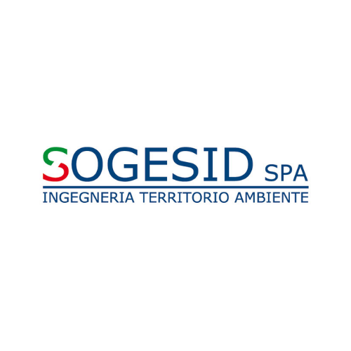 Logo di SOGESID SPA con il testo 'Ingegneria Territorio Ambiente'