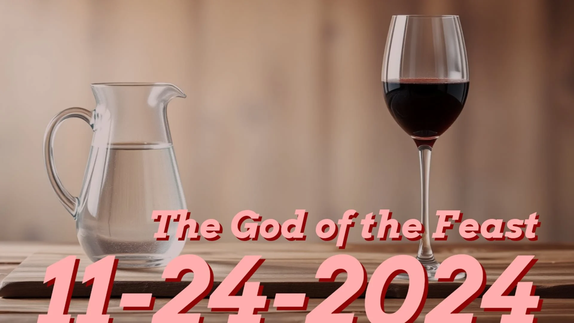 The God of the Feast