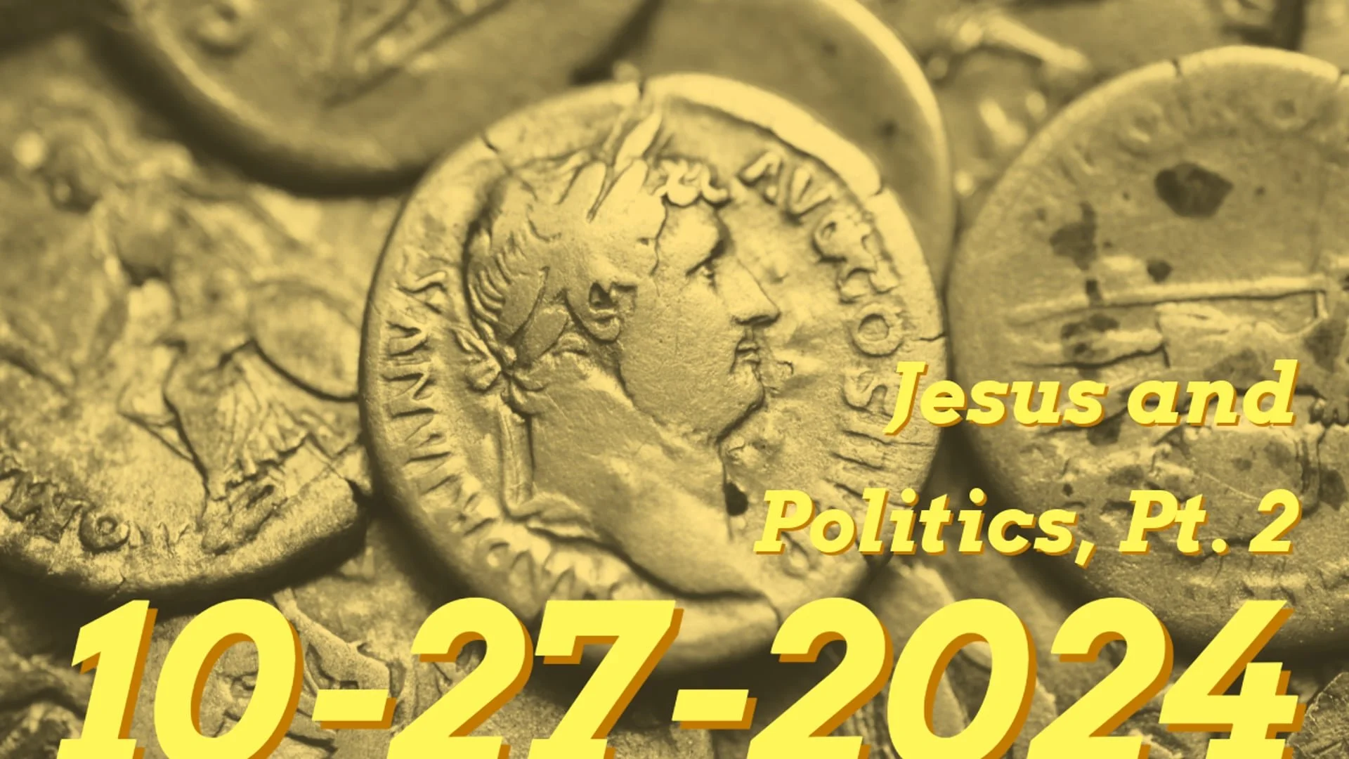 Jesus and Politics, pt. 2