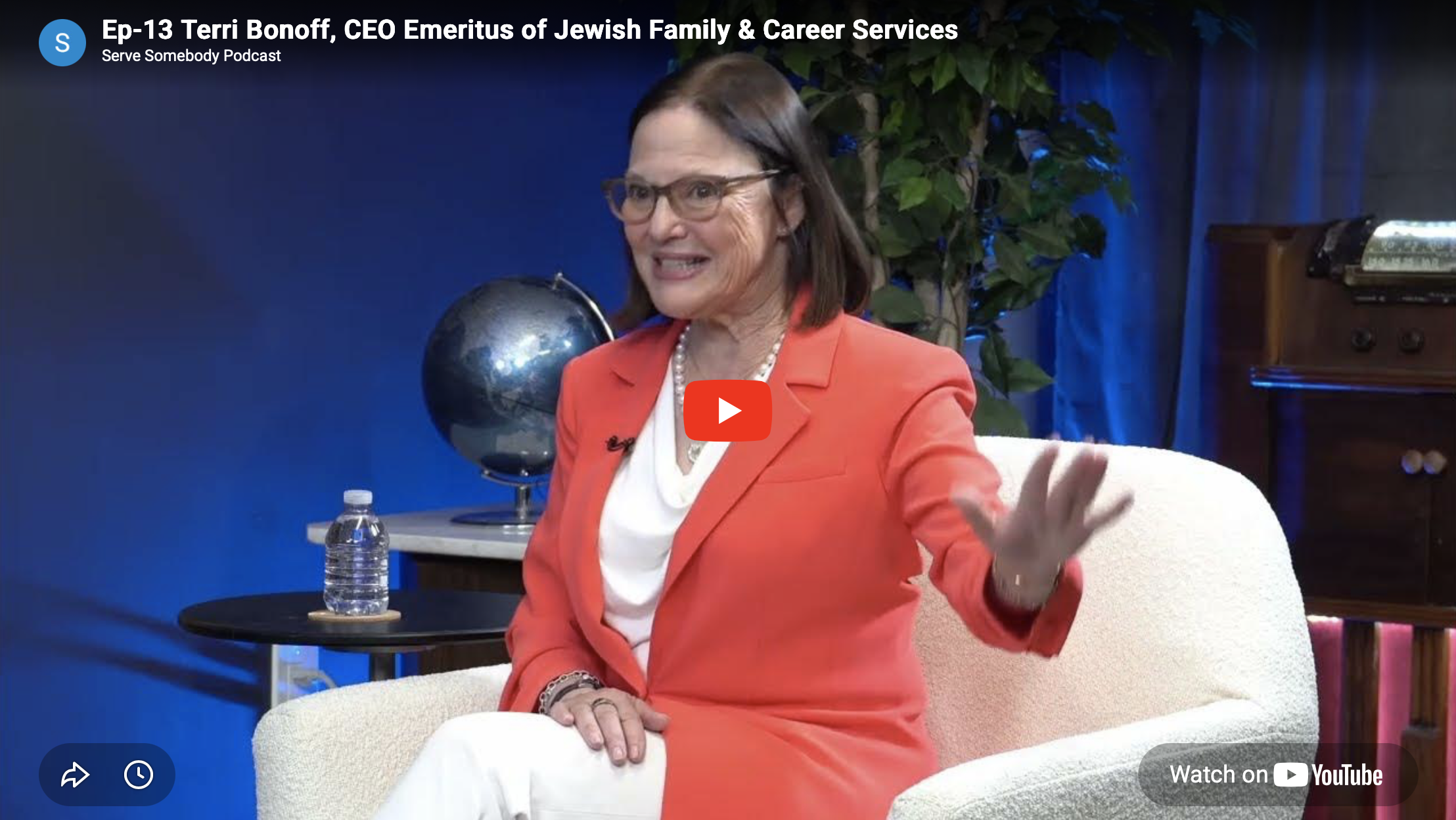 Ep -13 Terri Bonoff, CEO Emeritus of Jewish Family &amp; Career Services