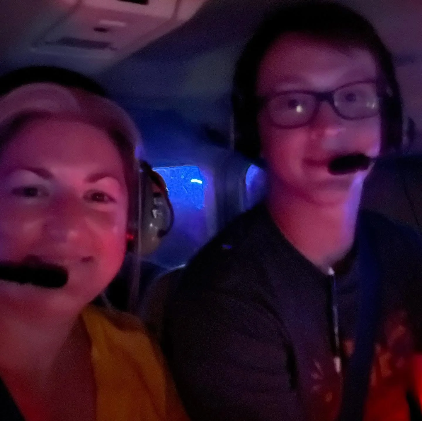 Flying high with pilot brother 