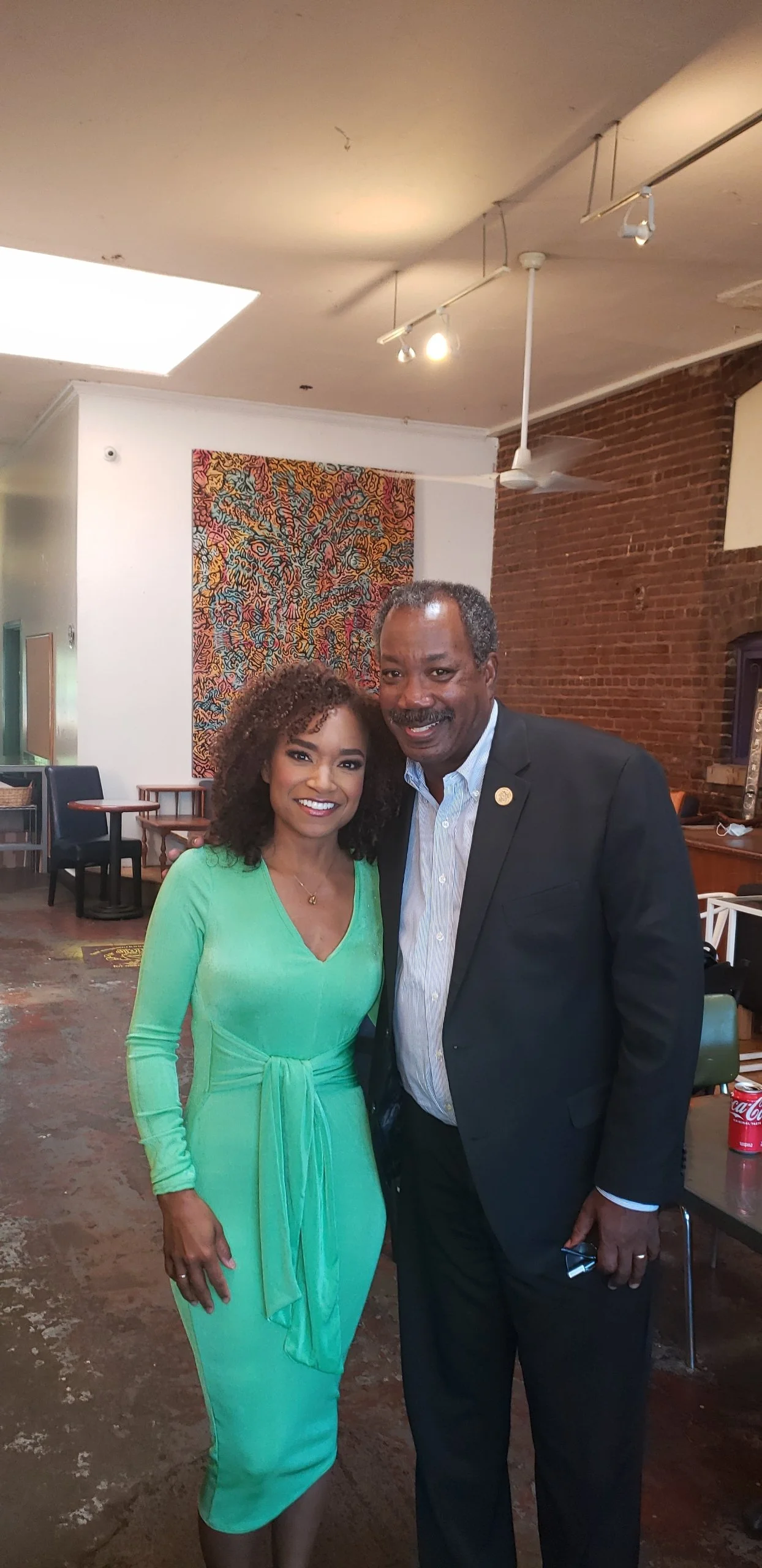 With WSBTV anchor Lori Wilson