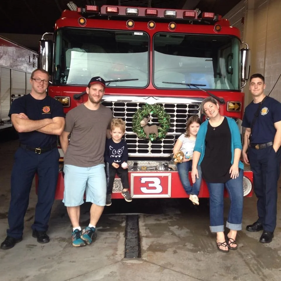 At fire station #3 in Avondale Estates