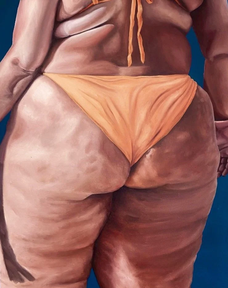 Anotha Beach Babe, oil on canvas, 24”x30”​, 2023