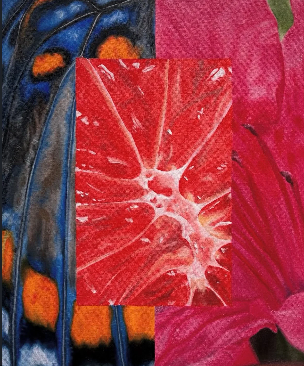 Rida Rida, oil on canvas, 16”x20”​, 2025