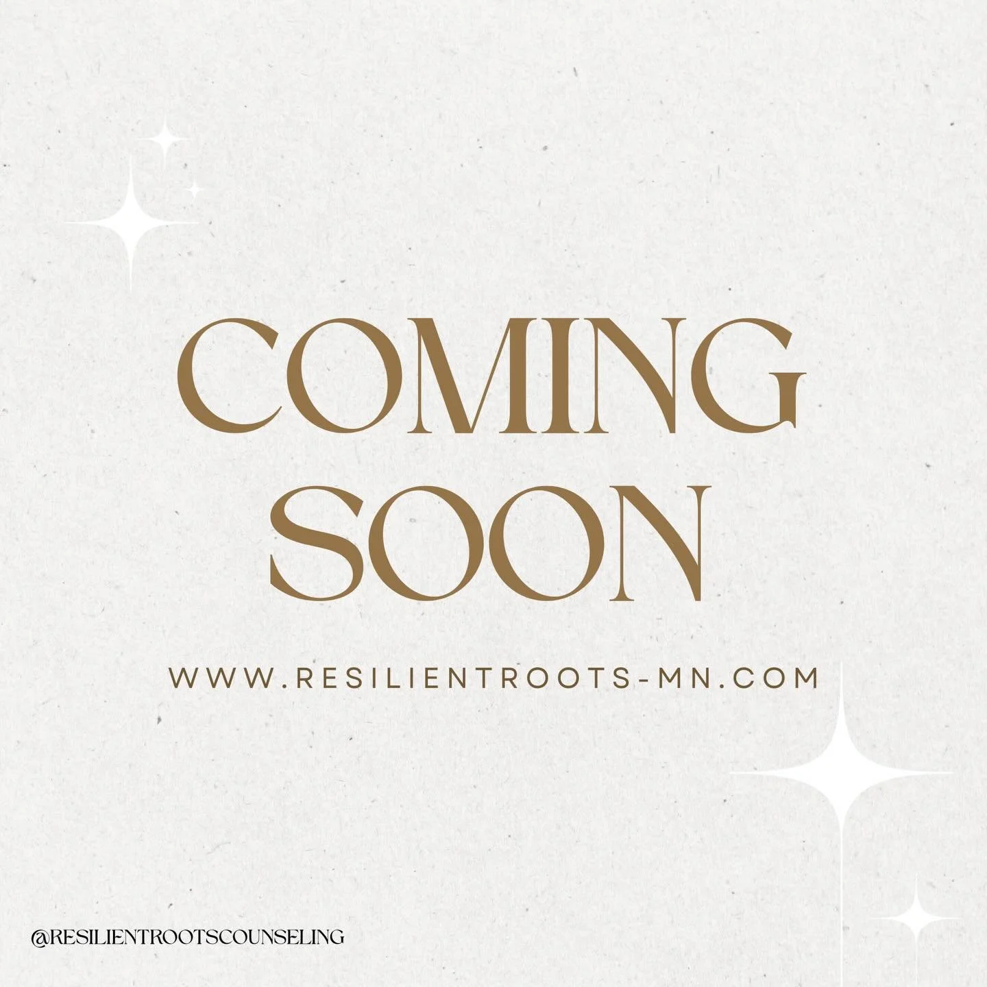 Resilient Roots Counseling LLC will be launching into private practice in April! 

I&rsquo;ll be continuing to offer individual, couples, and group therapy focusing on depression, anxiety, trauma, and eating disorders. Additionally, I&rsquo;ll be off