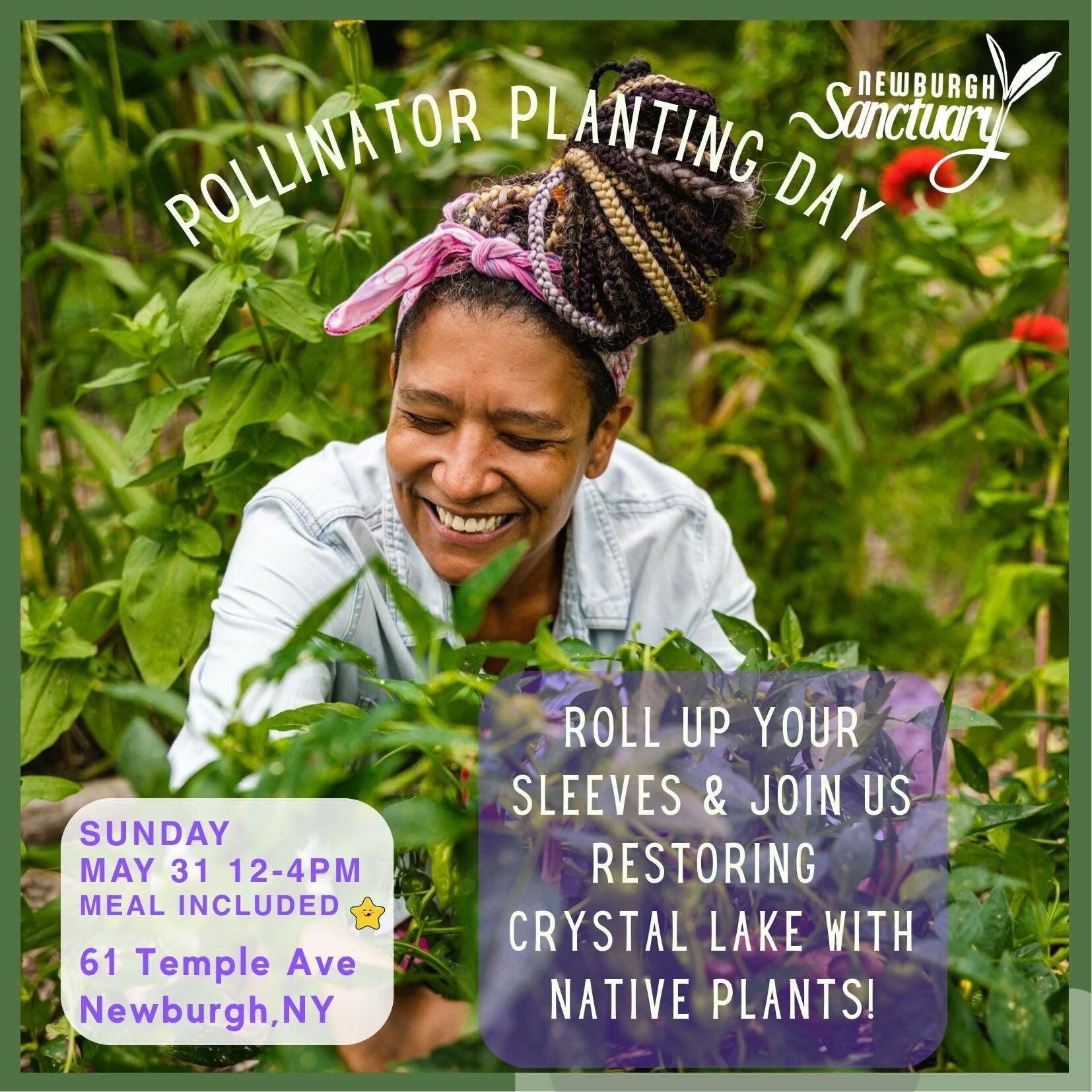 Let&rsquo;s grow a beautiful sanctuary together! Join us this Sunday, May 31, from 12&ndash;4 PM for a volunteer day at Crystal Lake. Not only will we be establishing vibrant pollinator gardens, but we will also be assembling and launching three floa