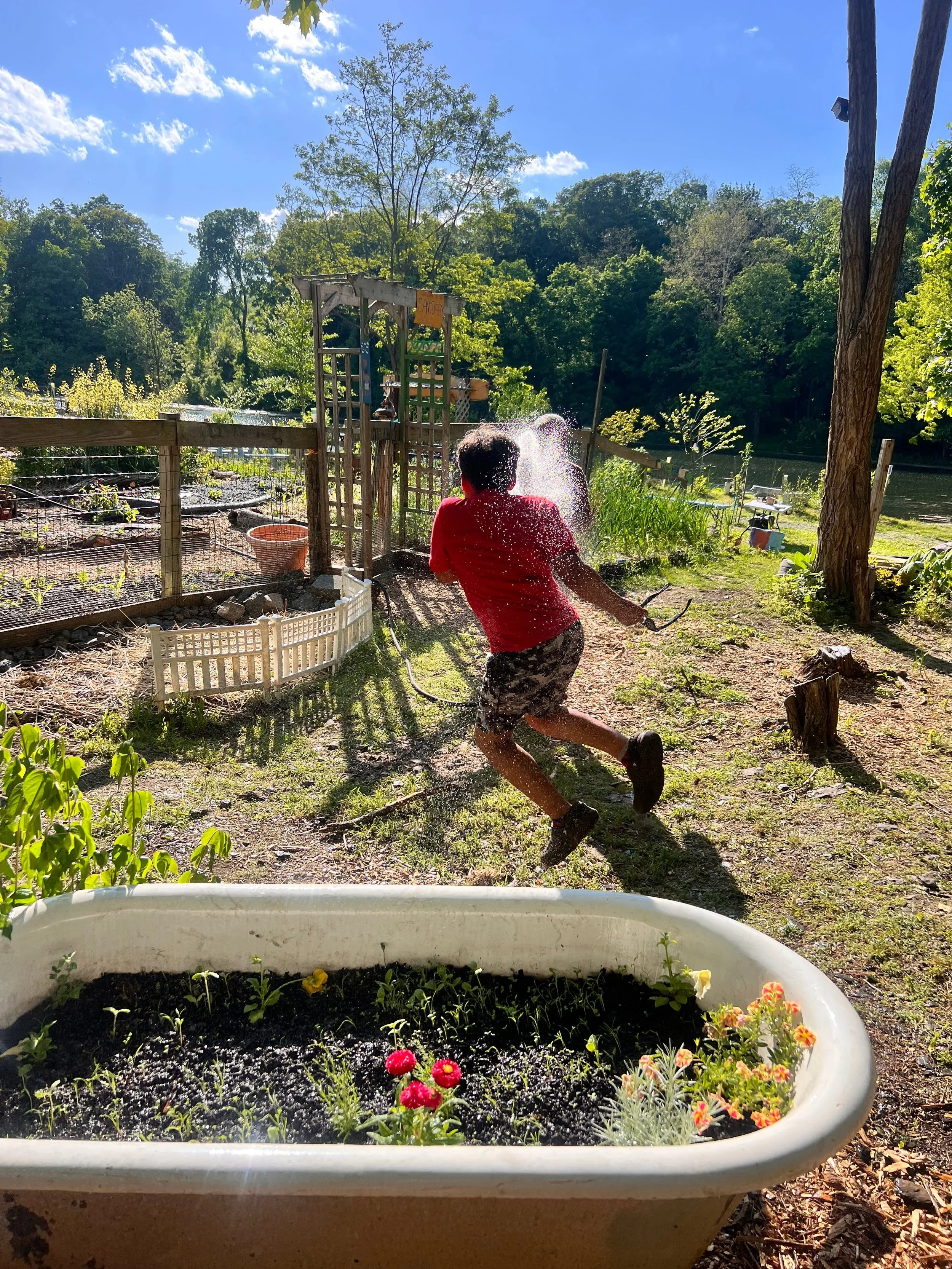 Summer has arrived at Crystal Lake. 🌿☀️
The gardens are growing, pollinators are buzzing, and every week brings new blooms, fresh harvests, and opportunities to connect with the land.
Whether you stop by for a quiet walk, lend a hand in the garden, 