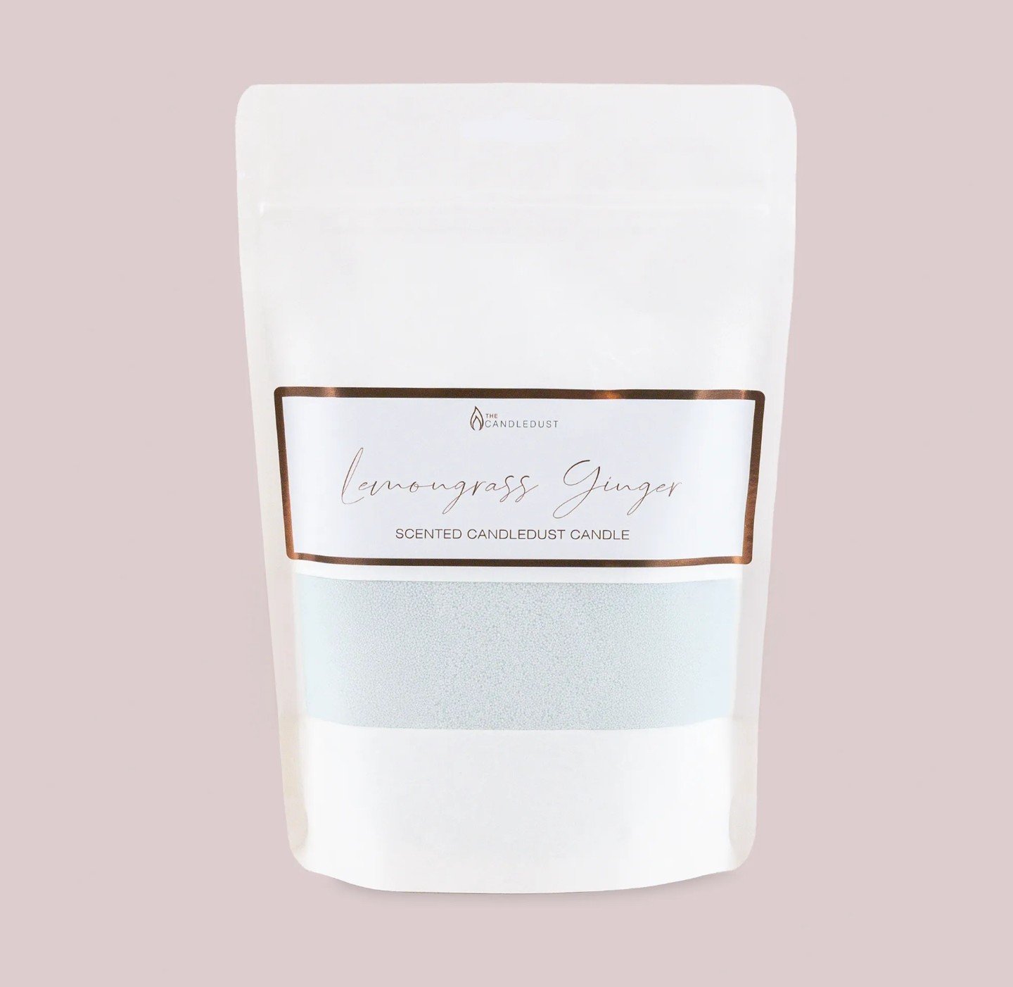 Lemongrass Ginger Scented Candle Sand 330g/0.73lbs