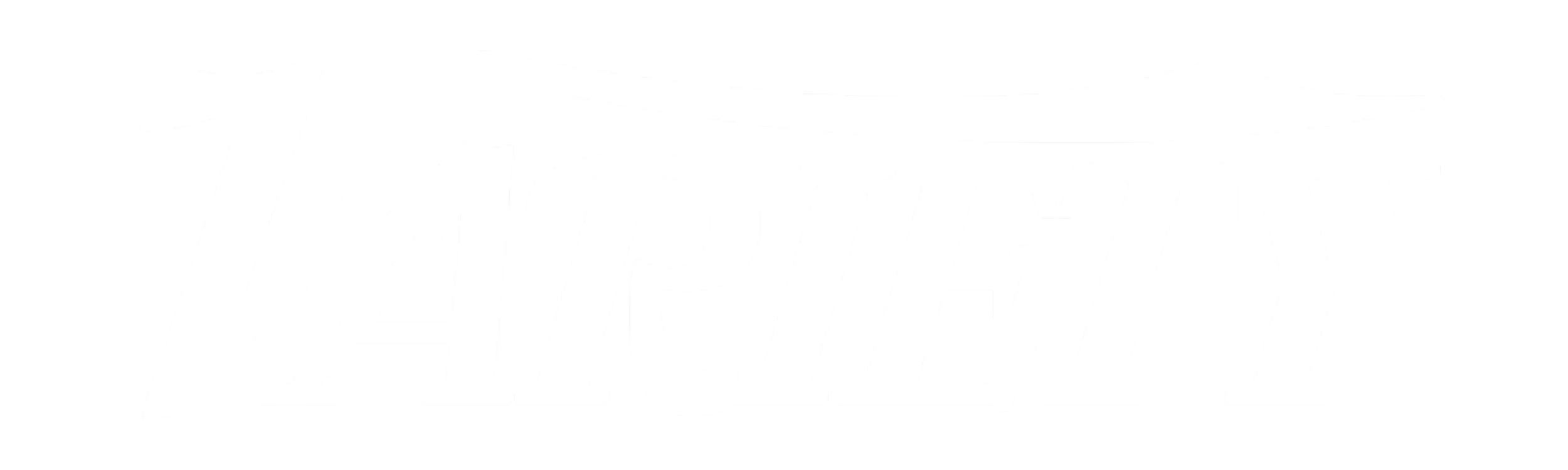 Black and white image of the word 'TRIBUTE' stylized in bold, uppercase letters.