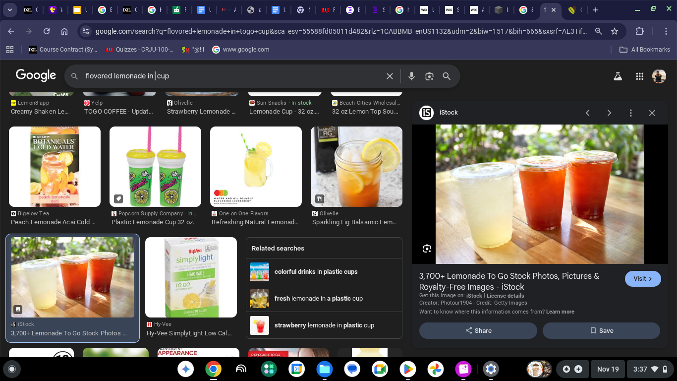 Flavored Lemonades And Tea's