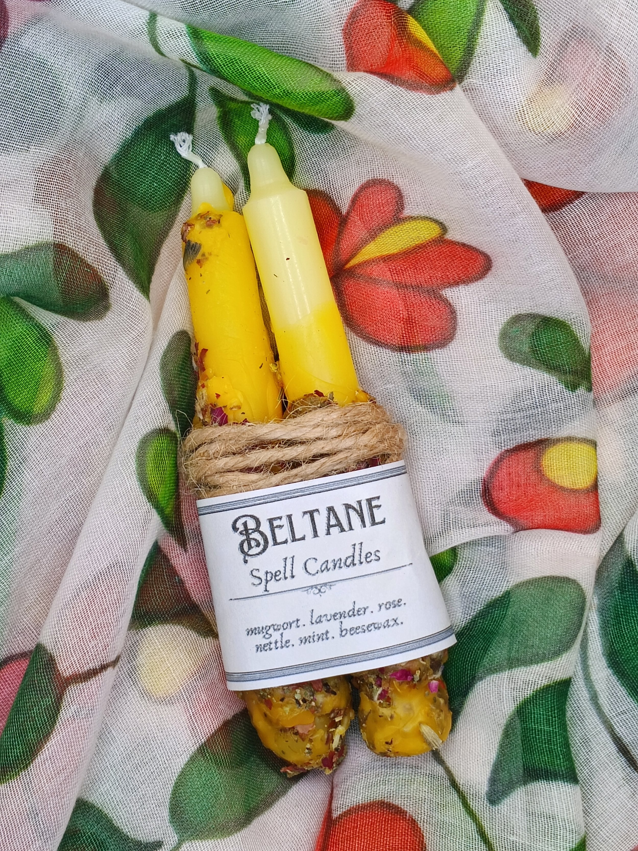 Beltane Spell Candles