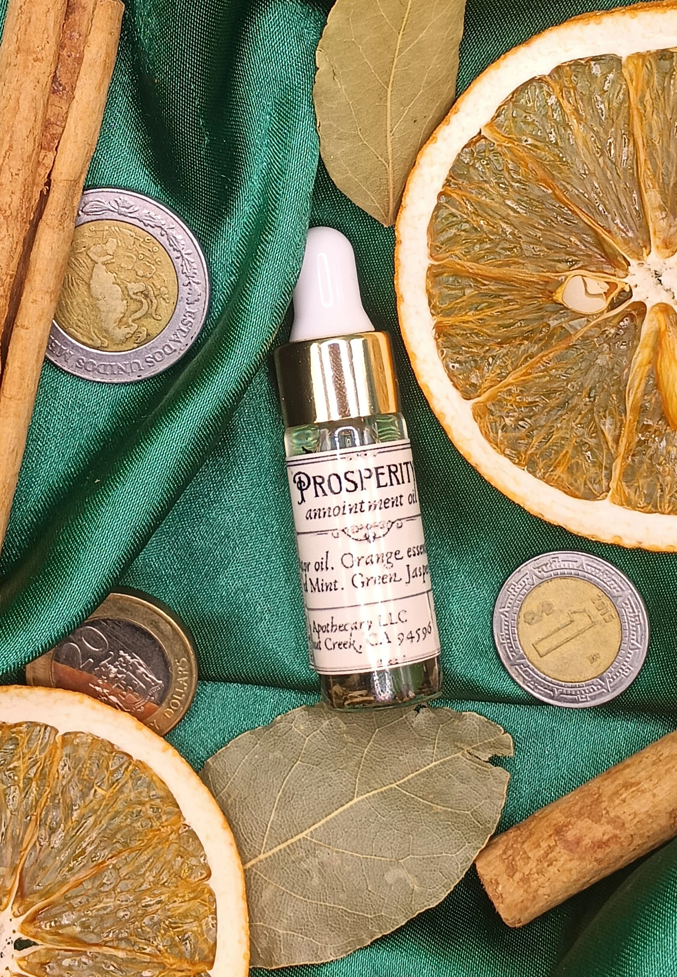 Prosperity anointment oil