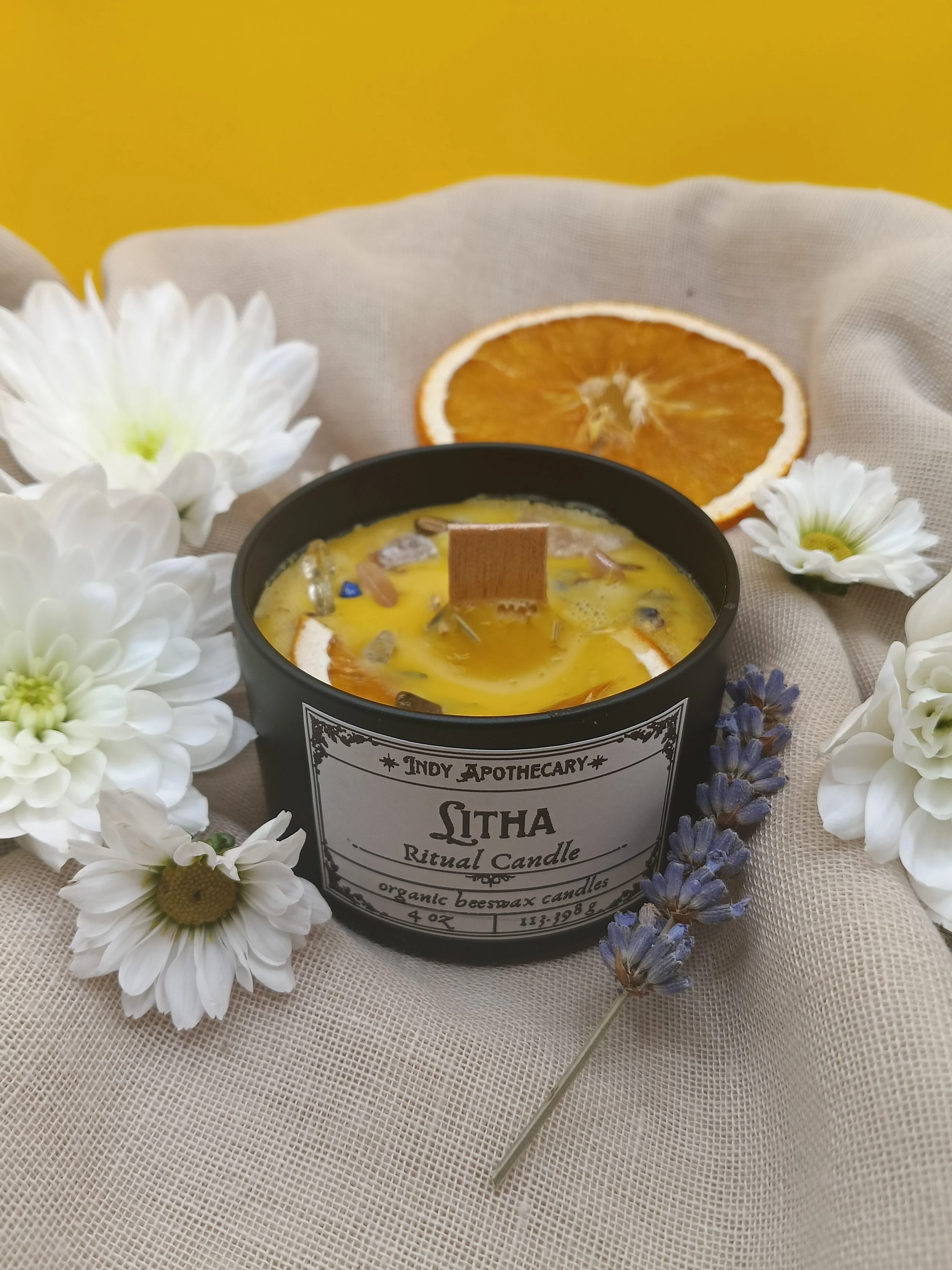 Litha Ritual Candle