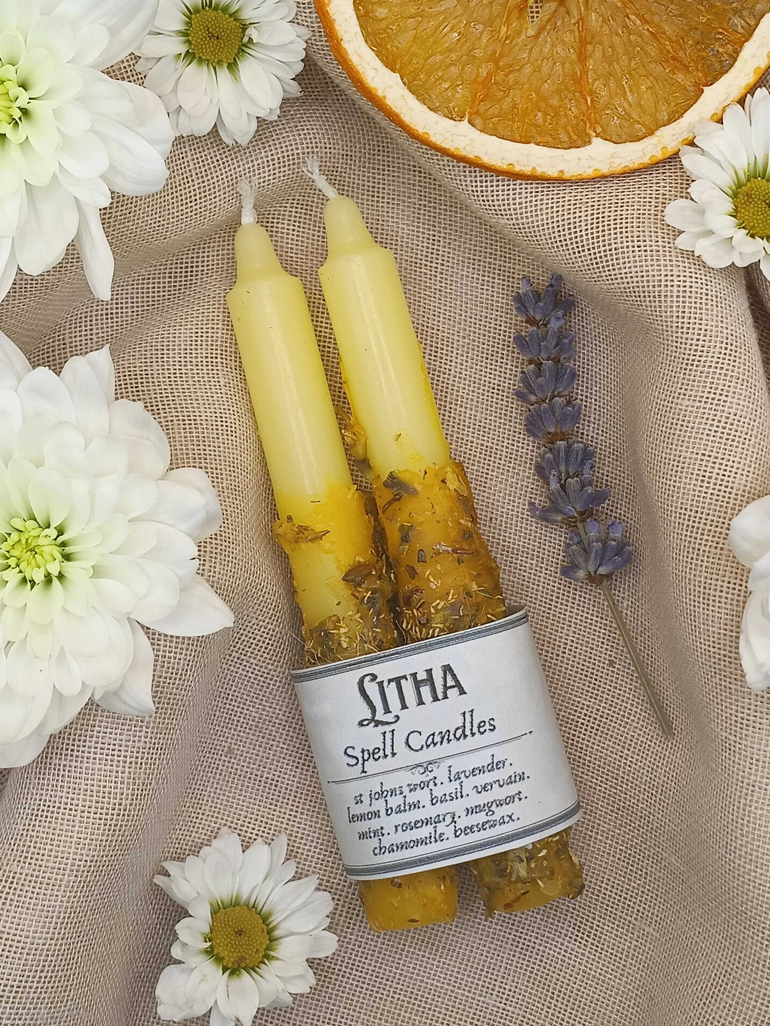 Litha Spell Candles