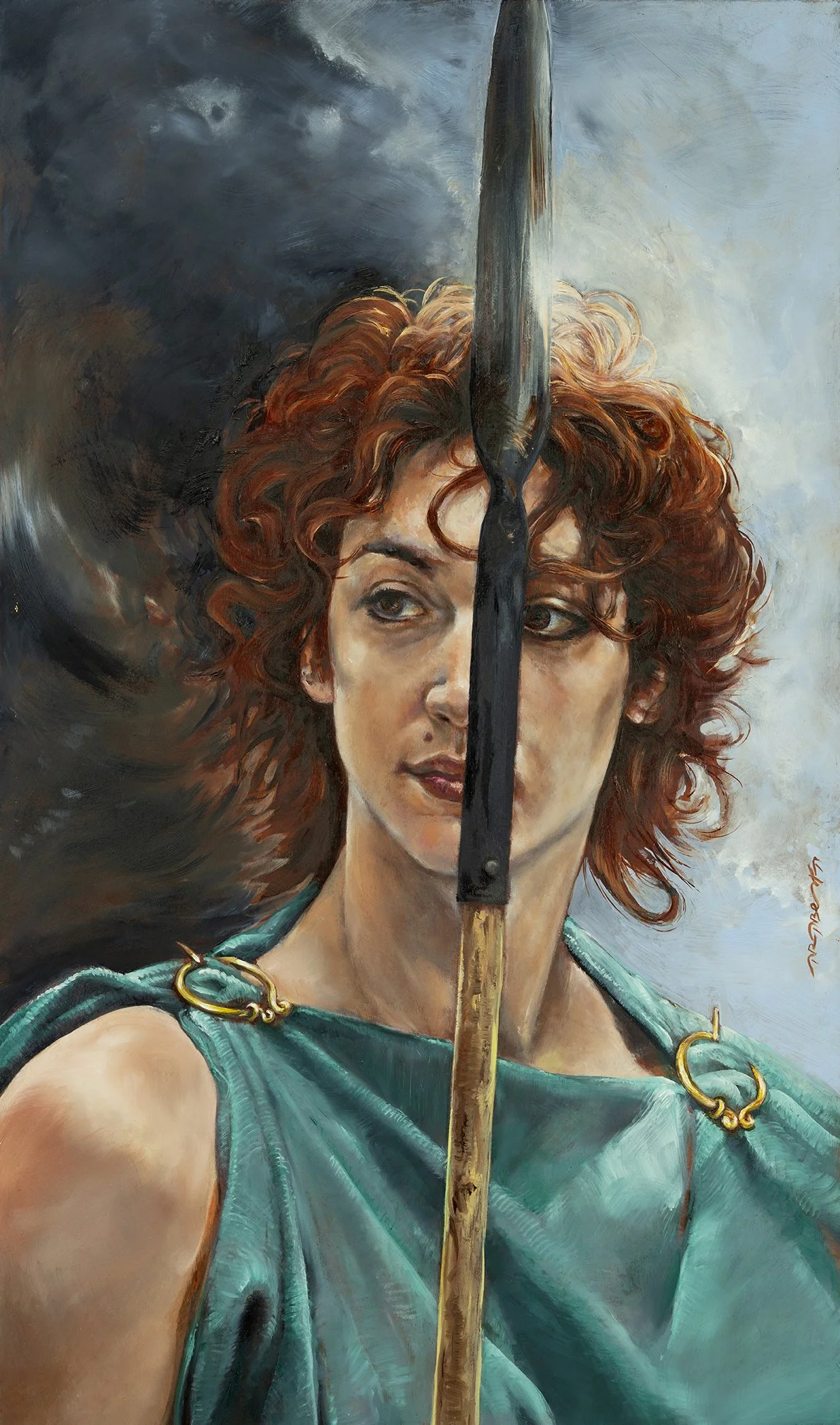 Saturne, la javeline