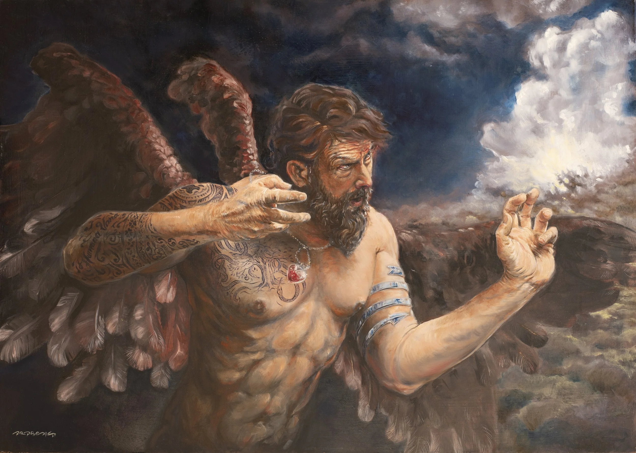 Cupidon à l'échauffement